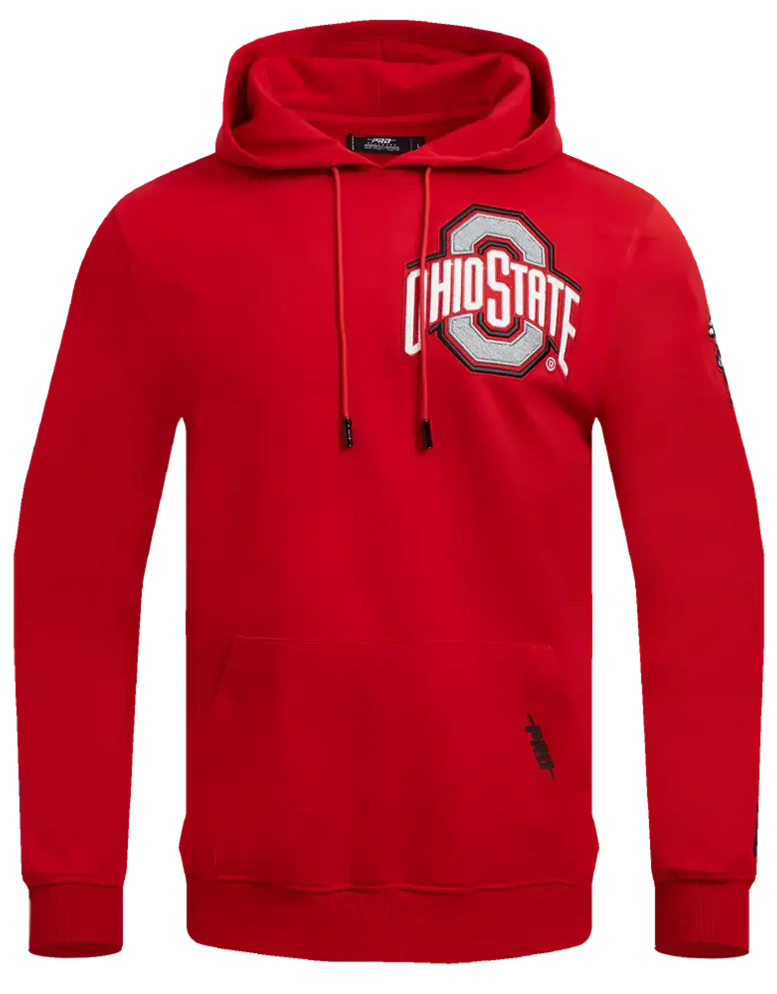 Pro Standard Ohio State Buckeyes Men's Classic Stacked Logo Pullover Hoodie