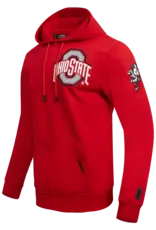 Pro Standard Ohio State Buckeyes Men's Classic Stacked Logo Pullover Hoodie