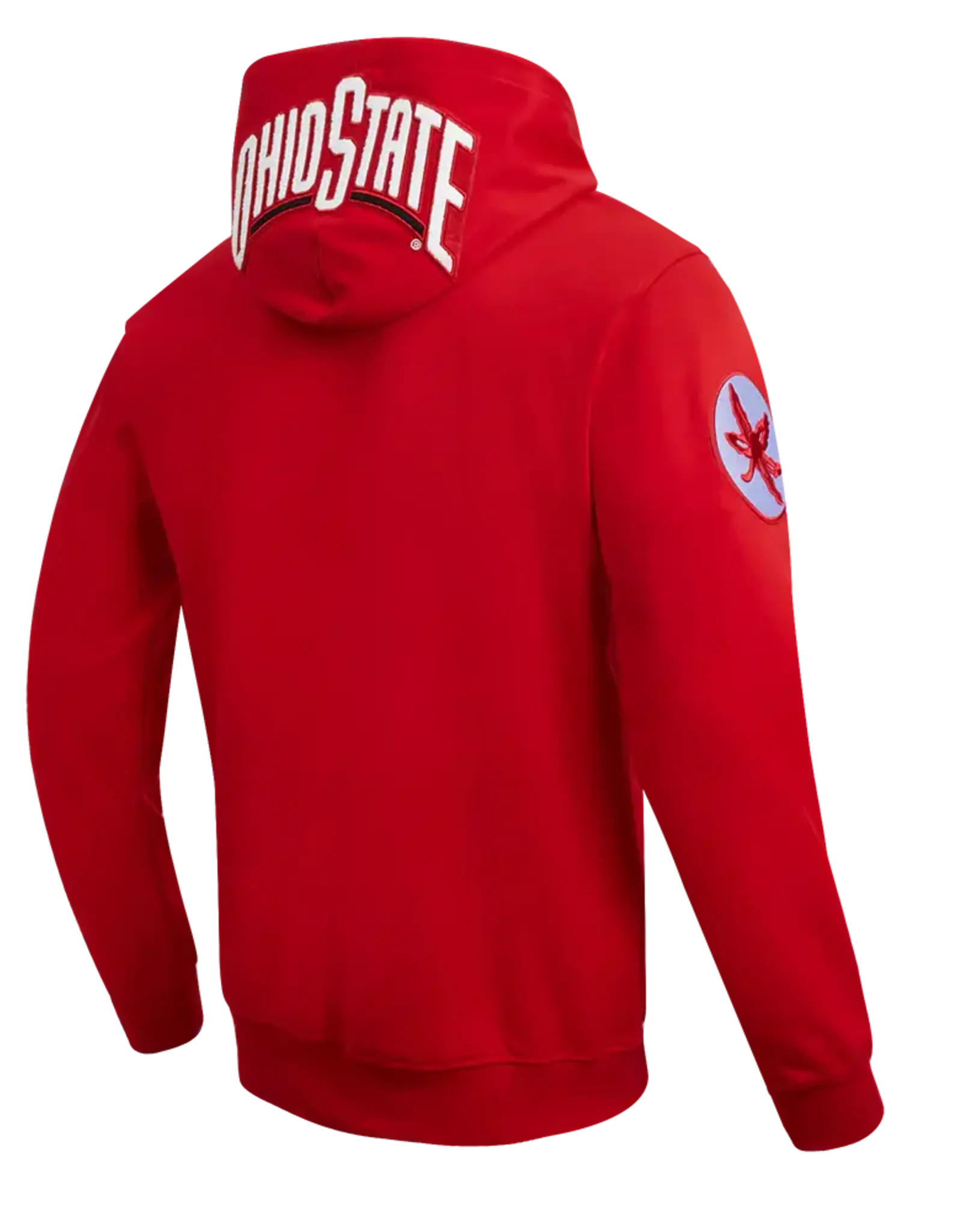 Pro Standard Ohio State Buckeyes Men's Classic Stacked Logo Pullover Hoodie