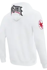 Pro Standard Ohio State Buckeyes Men's Classic Logo Front Zip Hoodie