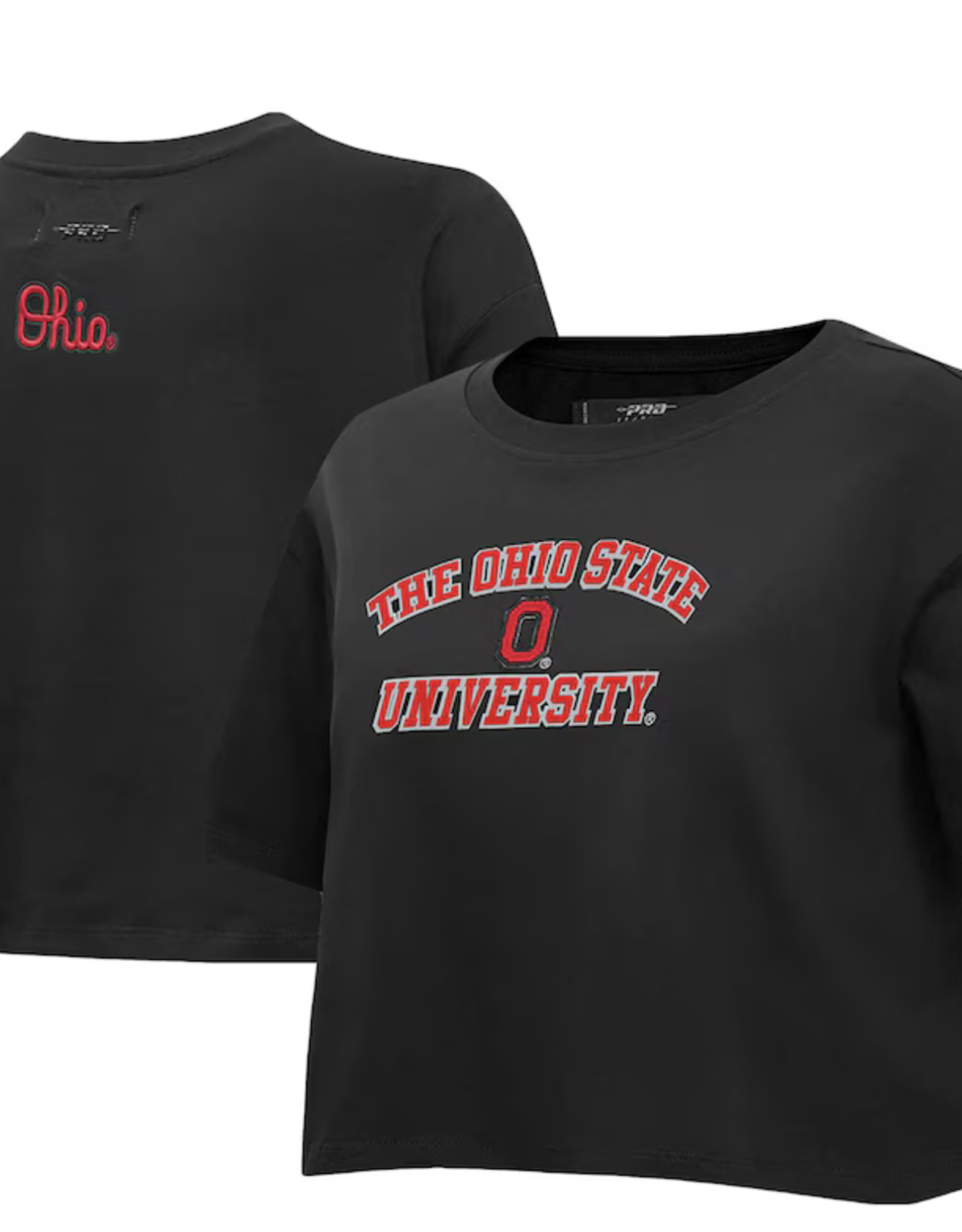 Pro Standard Ohio State Buckeyes Women's Classic Boxy Cropped Tee