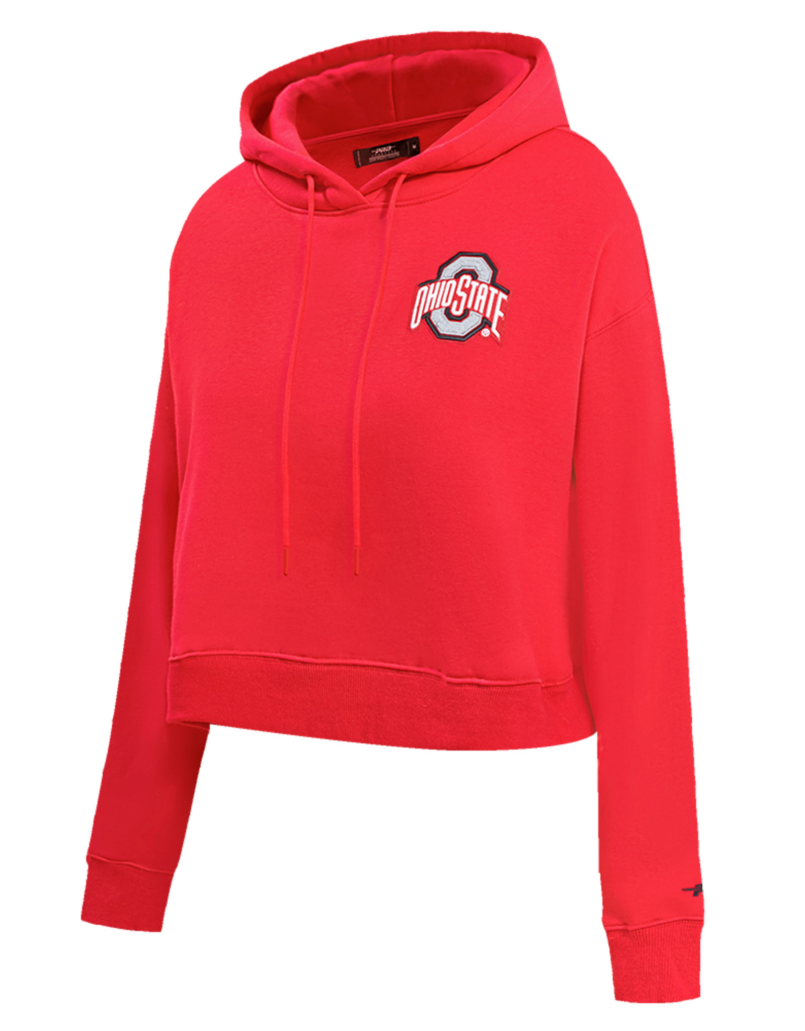 Pro Standard Ohio State Buckeyes Women's Classic Cropped Pullover Hoodie