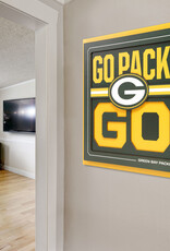 YOU THE FAN Green Bay Packers 3D Slogan Series 12x12 Wall Art