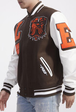 Pro Standard Cleveland Browns Men's Mash Up Varsity Jacket