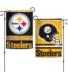 WINCRAFT Pittsburgh Steelers 13"x18" 2-Sided Garden Flag