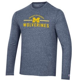 Champion Michigan Wolverines Men's Triumph Long Sleeve Tee