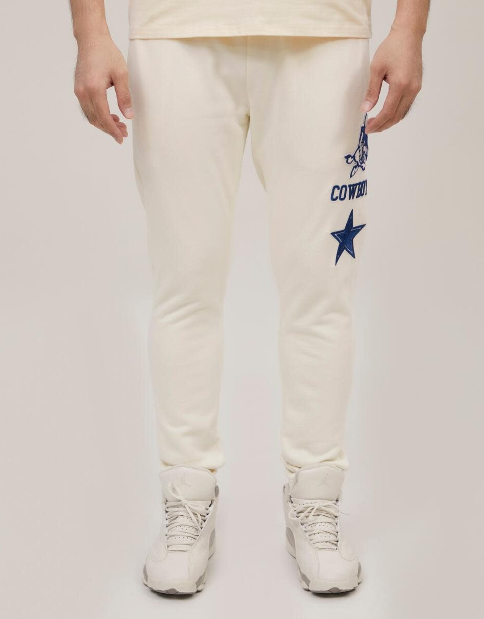 Pro Standard Dallas Cowboys Men's Retro Classic Jogger - Eggshell