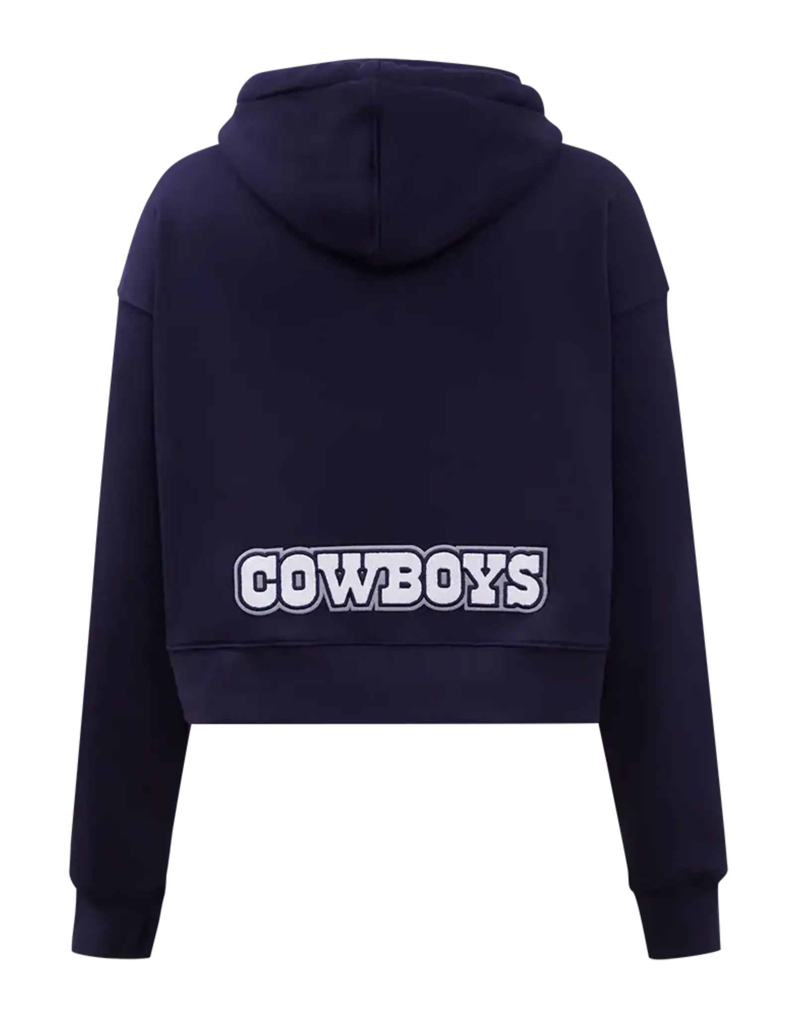 Pro Standard Dallas Cowboys Women's Classic Cropped Pullover Hoodie