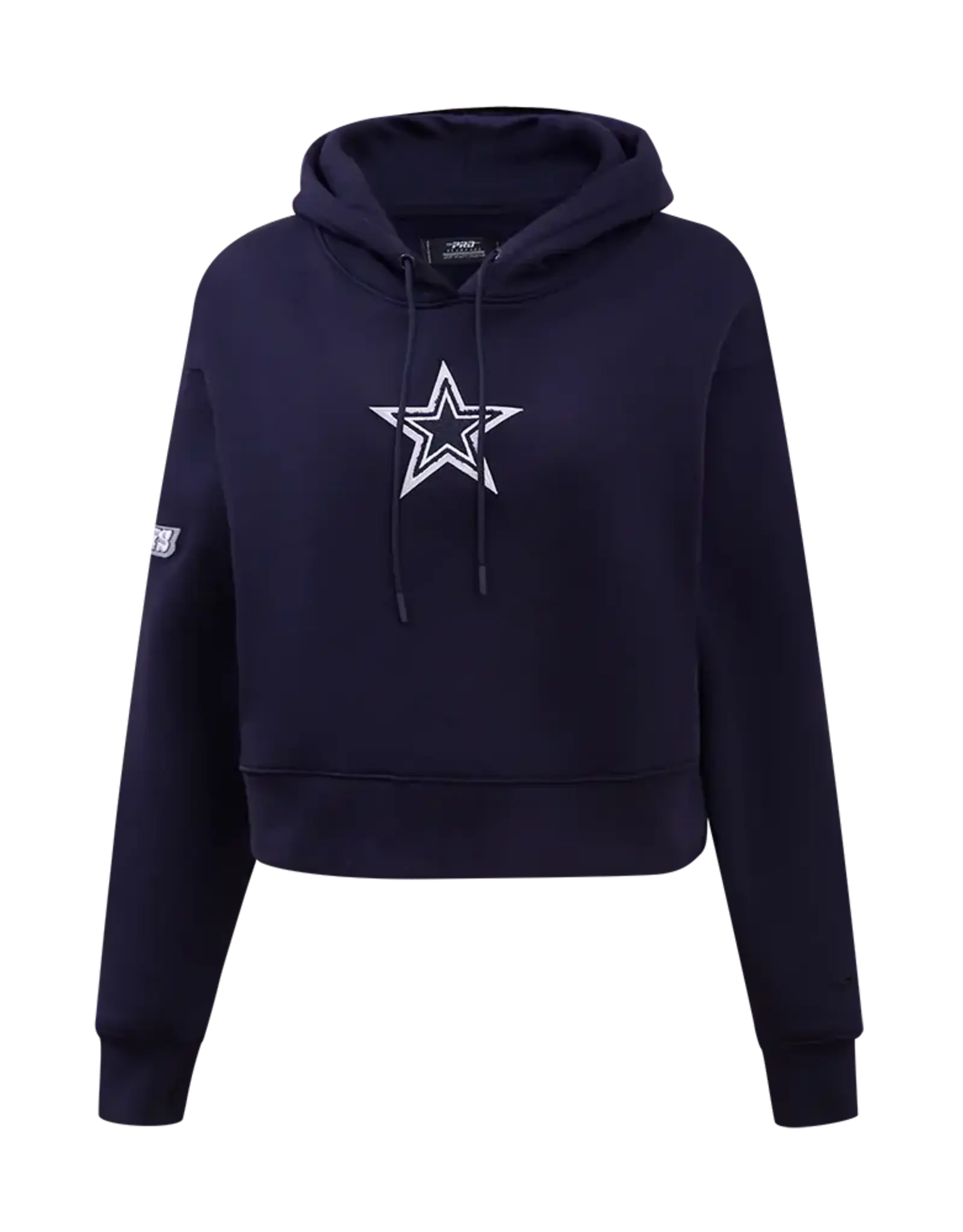 Pro Standard Dallas Cowboys Women's Classic Cropped Pullover Hoodie