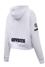 Pro Standard Dallas Cowboys Women's Classic Cropped Pullover Hoodie