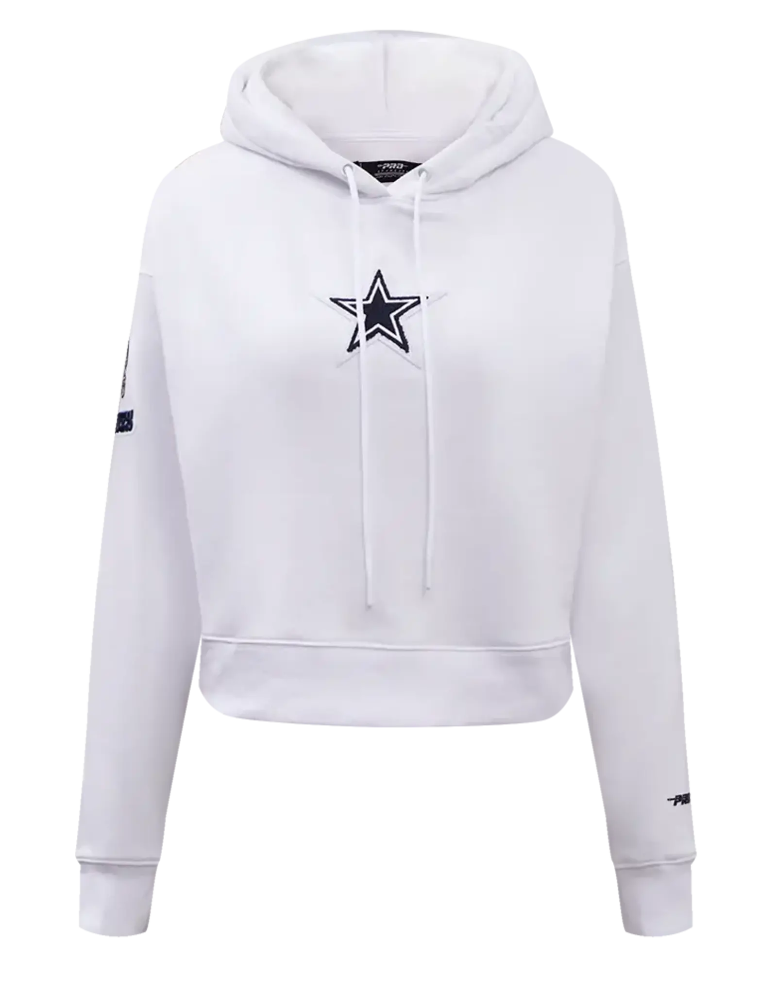 Pro Standard Dallas Cowboys Women's Classic Cropped Pullover Hoodie