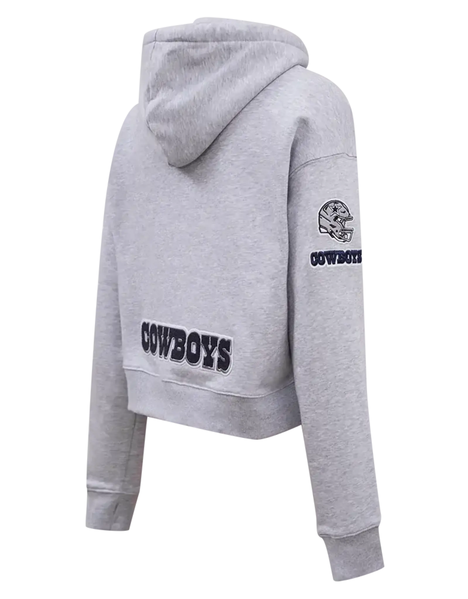 Pro Standard Dallas Cowboys Women's Classic Cropped Pullover Hoodie