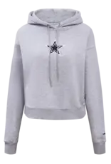 Pro Standard Dallas Cowboys Women's Classic Cropped Pullover Hoodie