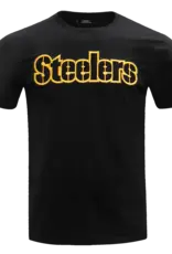 Pro Standard Pittsburgh Steelers Men's Classic Wordmark Chenille Tee