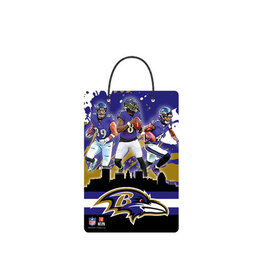 Open Road Brands Baltimore Ravens Skyline Hanging X-Metal Sign