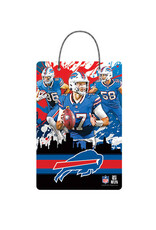 Open Road Brands Buffalo Bills Skyline Hanging X-Metal Sign