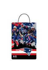Open Road Brands New England Patriots Skyline Hanging X-Metal Sign