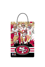 Open Road Brands San Francisco 49ers Skyline Hanging X-Metal Sign