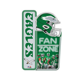 Open Road Brands Philadelphia Eagles Fan Zone X-Metal Sign