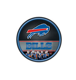 Open Road Brands Buffalo Bills 16" Round LED Wall Art