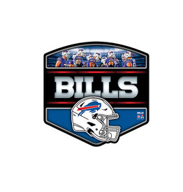 Open Road Brands Buffalo Bills Knockout Metal Sign