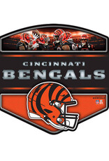 Open Road Brands Cincinnati Bengals Knockout Metal Sign