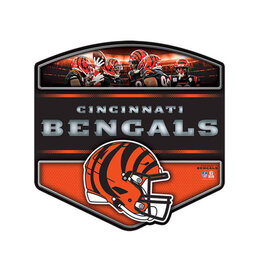 Open Road Brands Cincinnati Bengals Knockout Metal Sign