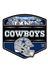 Open Road Brands Dallas Cowboys Knockout Metal Sign
