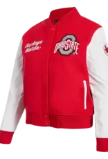 Pro Standard Ohio State Buckeyes Women's Classic Wool Varsity Jacket