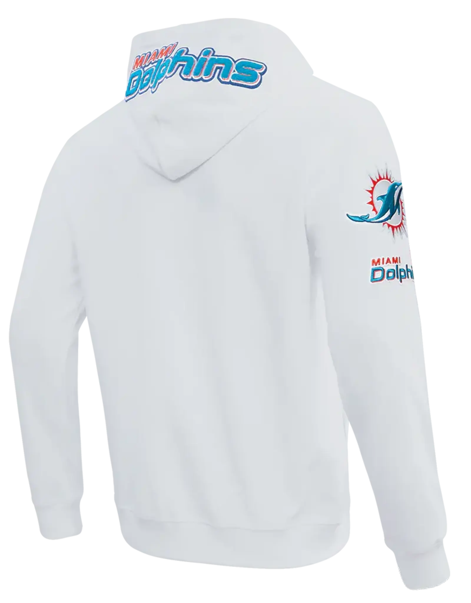 Pro Standard Miami Dolphins Men's Classic Chenille Front Zip Hoodie