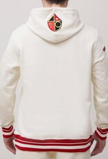 Pro Standard San Francisco 49ers Men's Retro Classic Fleece Pullover Hoodie - Eggshell