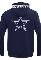Pro Standard Dallas Cowboys Men's Split Logo Front Zip Hoodie