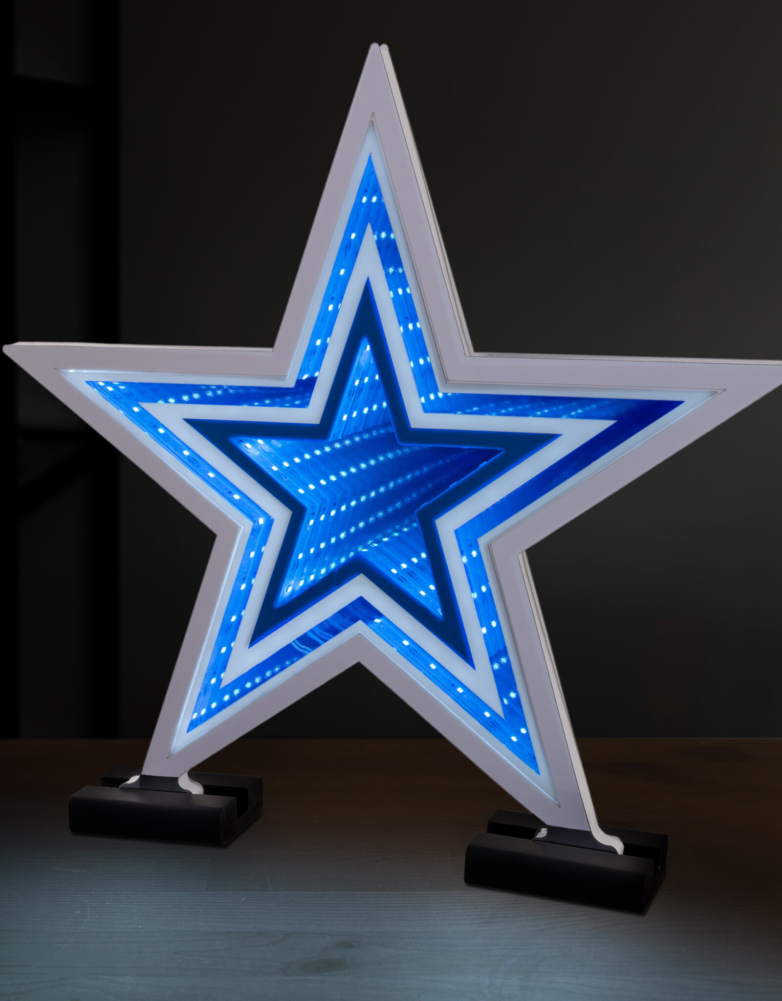 SPORTICULTURE Dallas Cowboys LED Infinity Logo Light