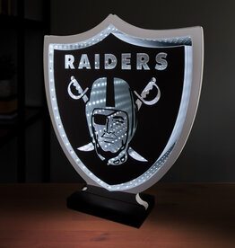 SPORTICULTURE Las Vegas Raiders LED Infinity Logo Light