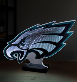 SPORTICULTURE Philadelphia Eagles LED Infinity Logo Light