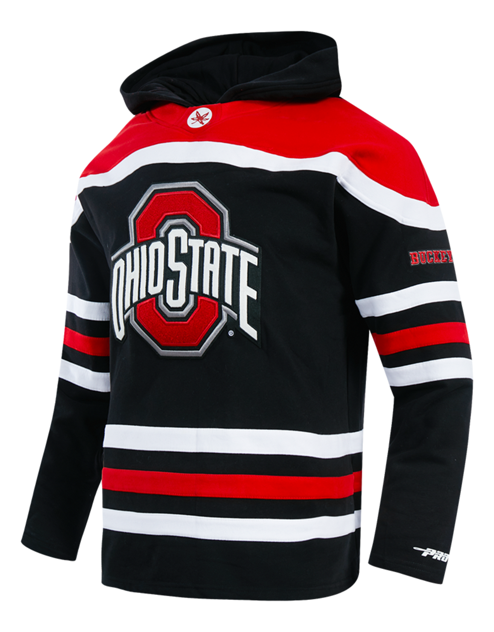Pro Standard Ohio State Buckeyes Men's Fleece Hockey Pullover Hoodie