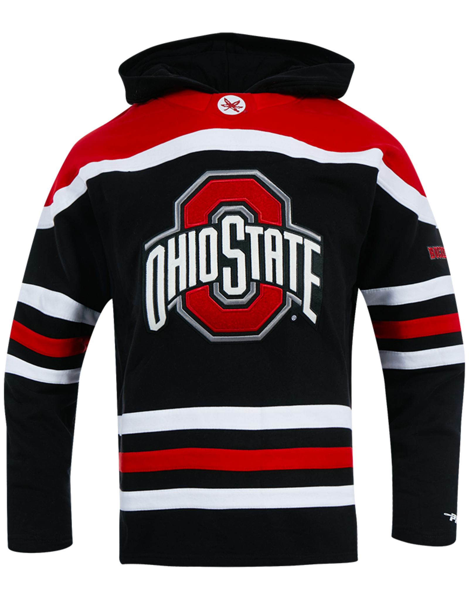 Pro Standard Ohio State Buckeyes Men's Fleece Hockey Pullover Hoodie
