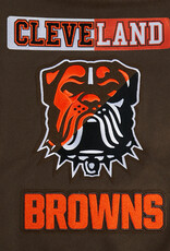 Pro Standard Cleveland Browns Men's Split Logo Wool Varsity Jacket