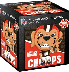 MASTERPIECES Cleveland Browns Mascot Chomps 100 Piece Puzzle / FINAL SALE
