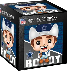 MASTERPIECES Dallas Cowboys Mascot Rowdy 100 Piece Puzzle / FINAL SALE