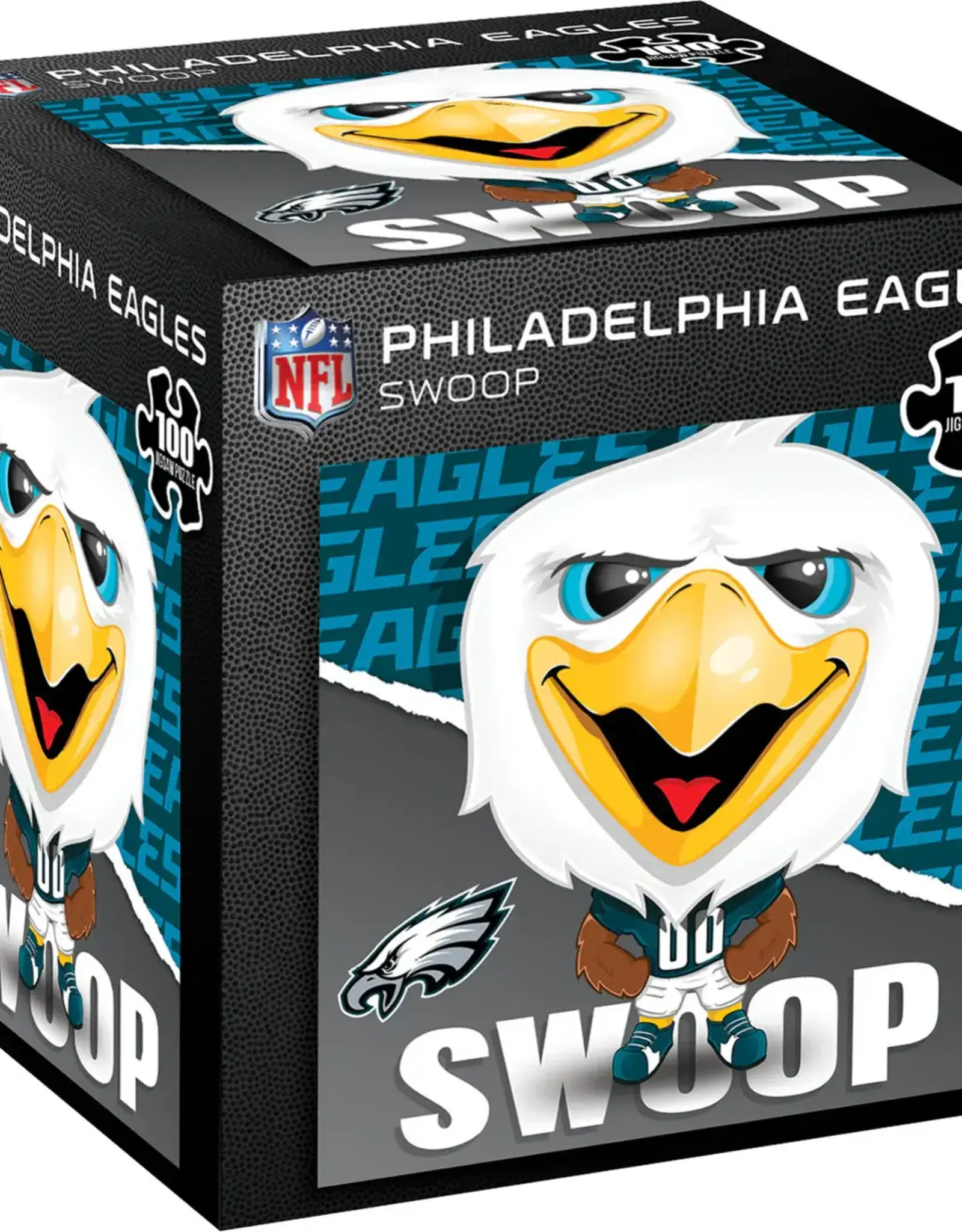 MASTERPIECES Philadelphia Eagles Mascot Swoop 100 Piece Puzzle / FINAL SALE