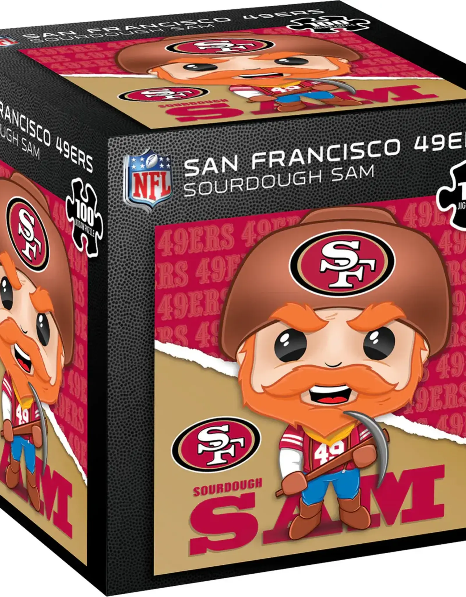 MASTERPIECES San Francisco 49ers Mascot Sourdough Sam 100 Piece Puzzle / FINAL SALE