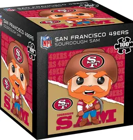 MASTERPIECES San Francisco 49ers Mascot Sourdough Sam 100 Piece Puzzle / FINAL SALE