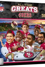 MASTERPIECES San Francisco 49ers All-Time Greats 500 Piece Puzzle
