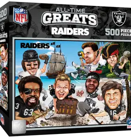 MASTERPIECES Las Vegas Raiders All-Time Greats 500 Piece Puzzle