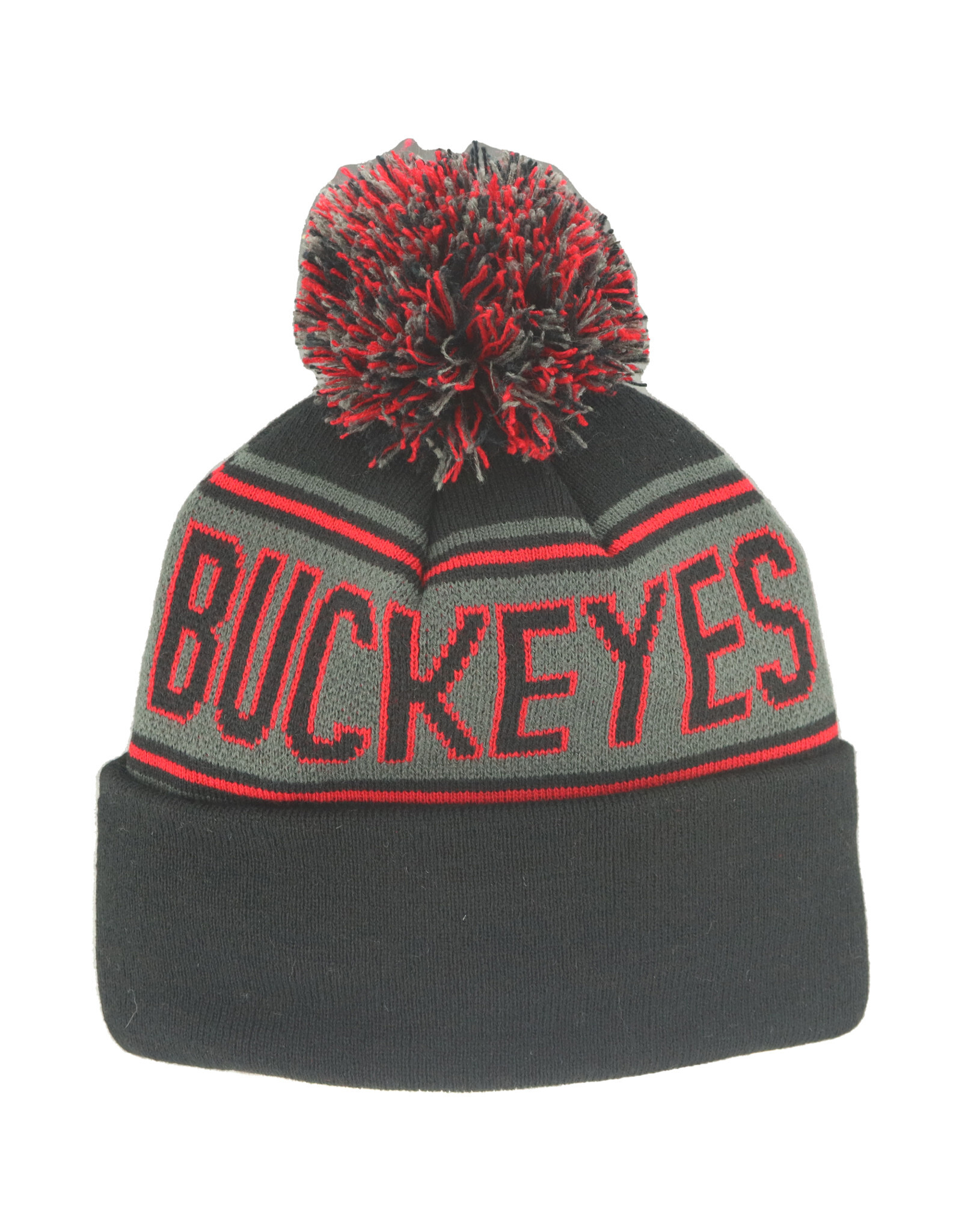 Zephyr Ohio State Buckeyes Midnight Cuffed Knit Hat