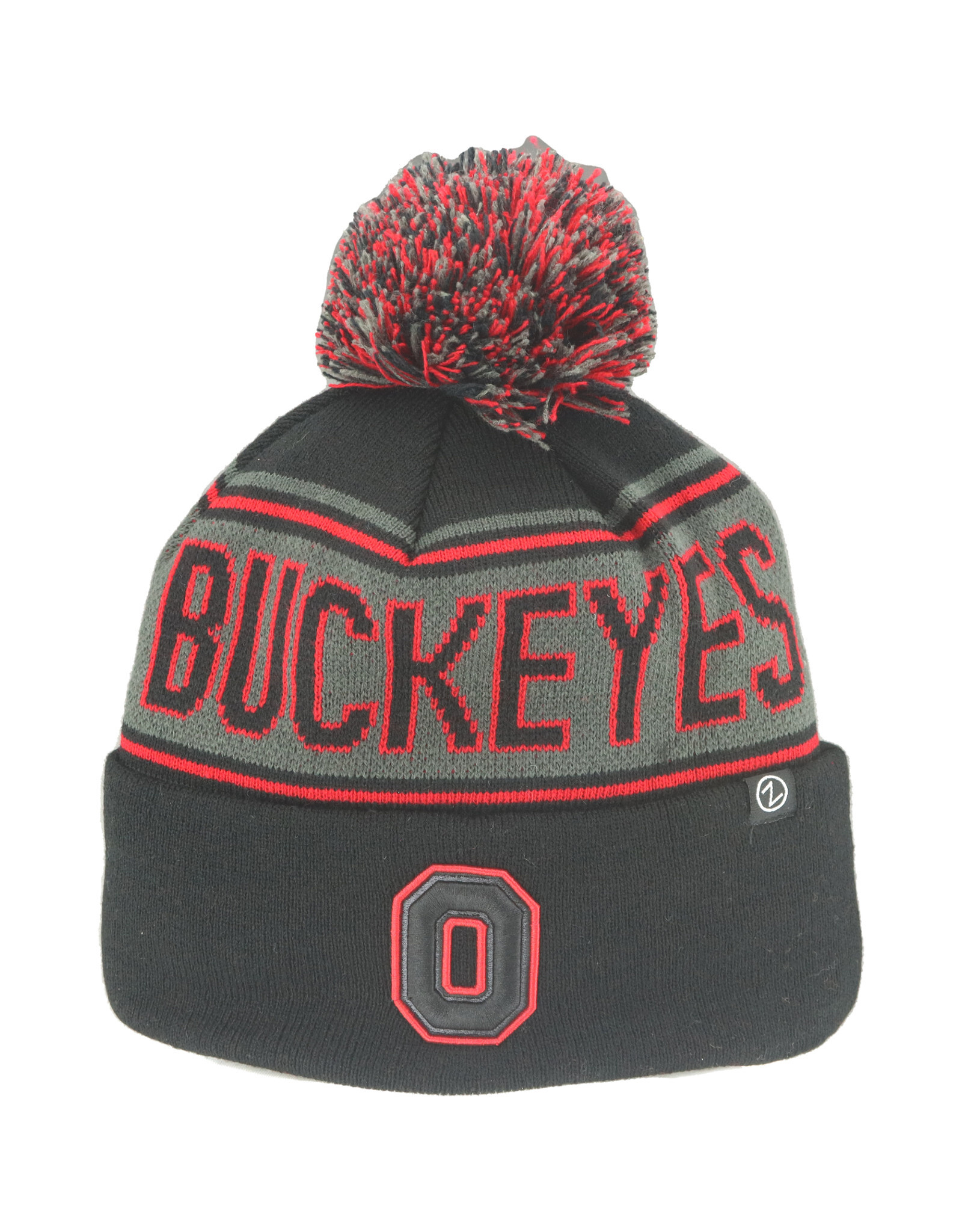 Zephyr Ohio State Buckeyes Midnight Cuffed Knit Hat