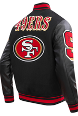 Pro Standard San Francisco 49ers Men' Mash Up Varsity Jacket