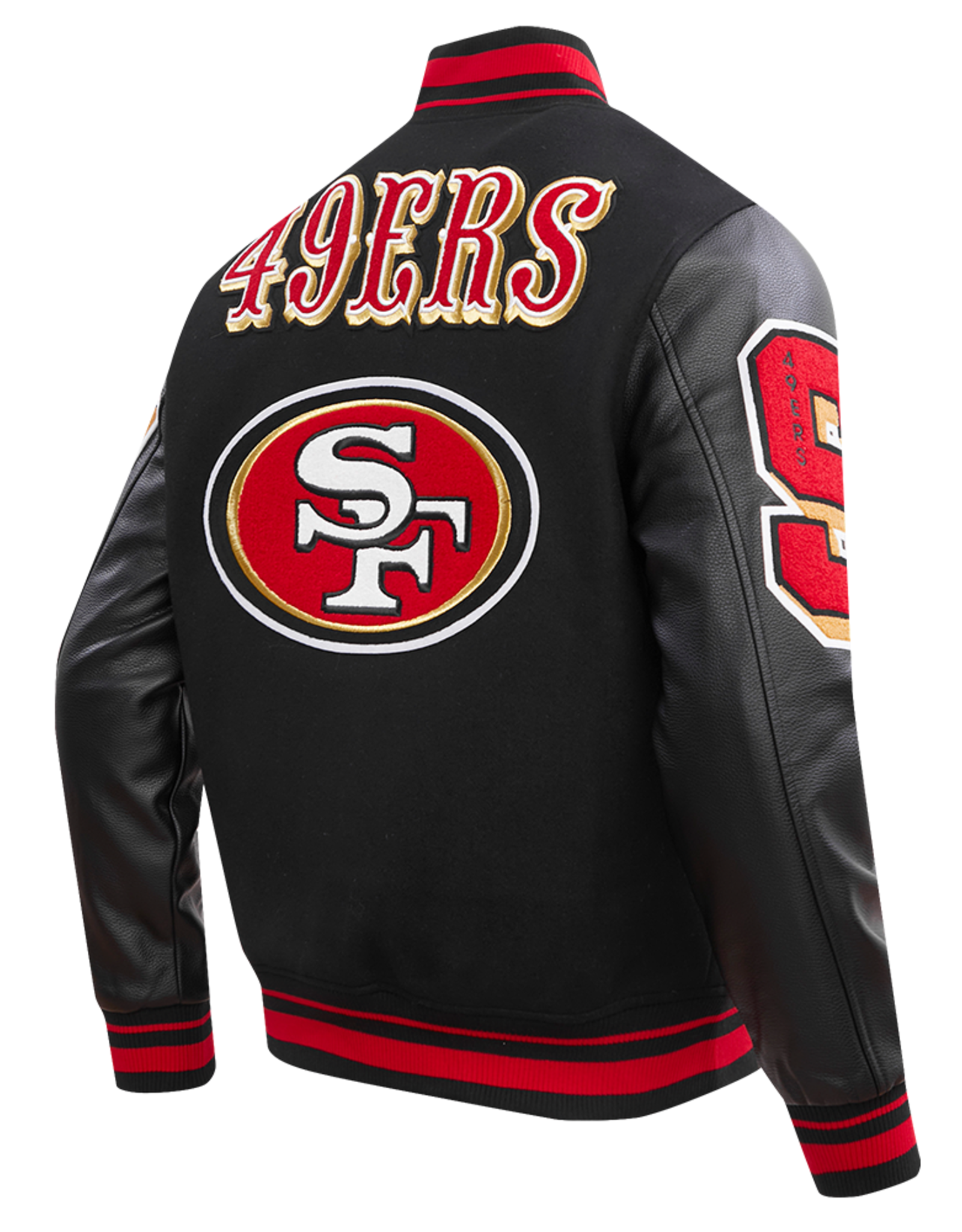 Pro Standard San Francisco 49ers Men' Mash Up Varsity Jacket