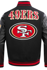 Pro Standard San Francisco 49ers Men' Mash Up Varsity Jacket